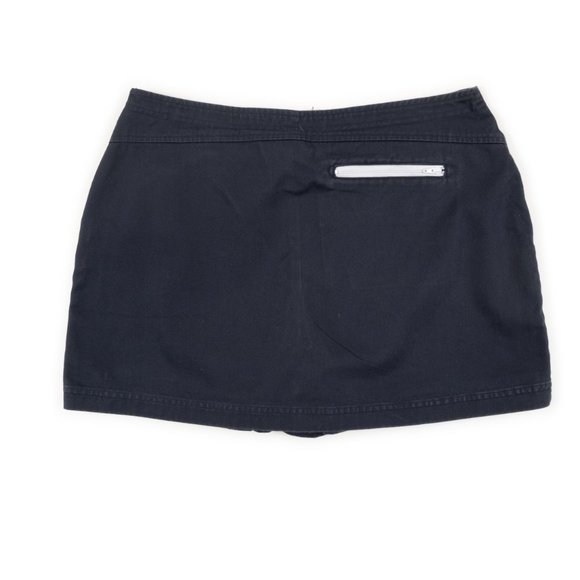 GAP Factory Store navy blue cotton skort skirt size 10 - Picture 3 of 8